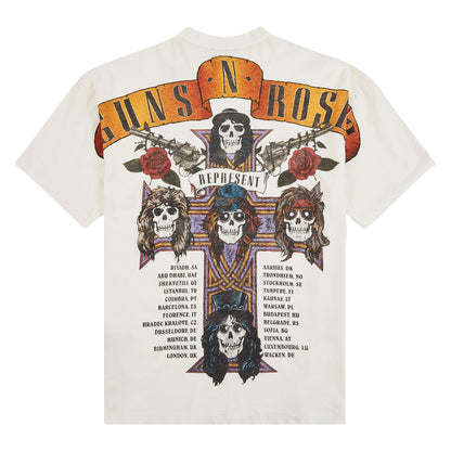 Guns N' Roses Tour Tee | Flat White