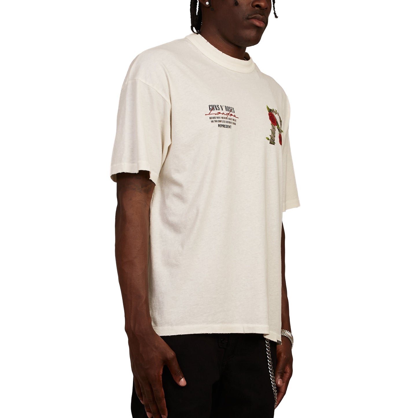 Guns N' Roses Tour Tee | Flat White