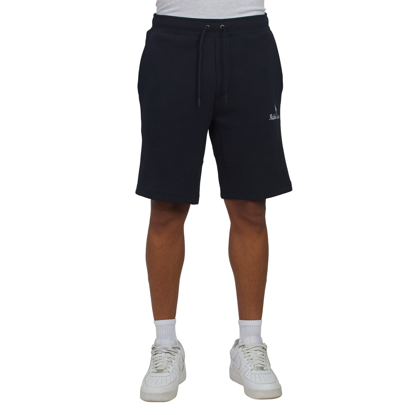 Double-Knit Embroidered Short | Aviator Navy