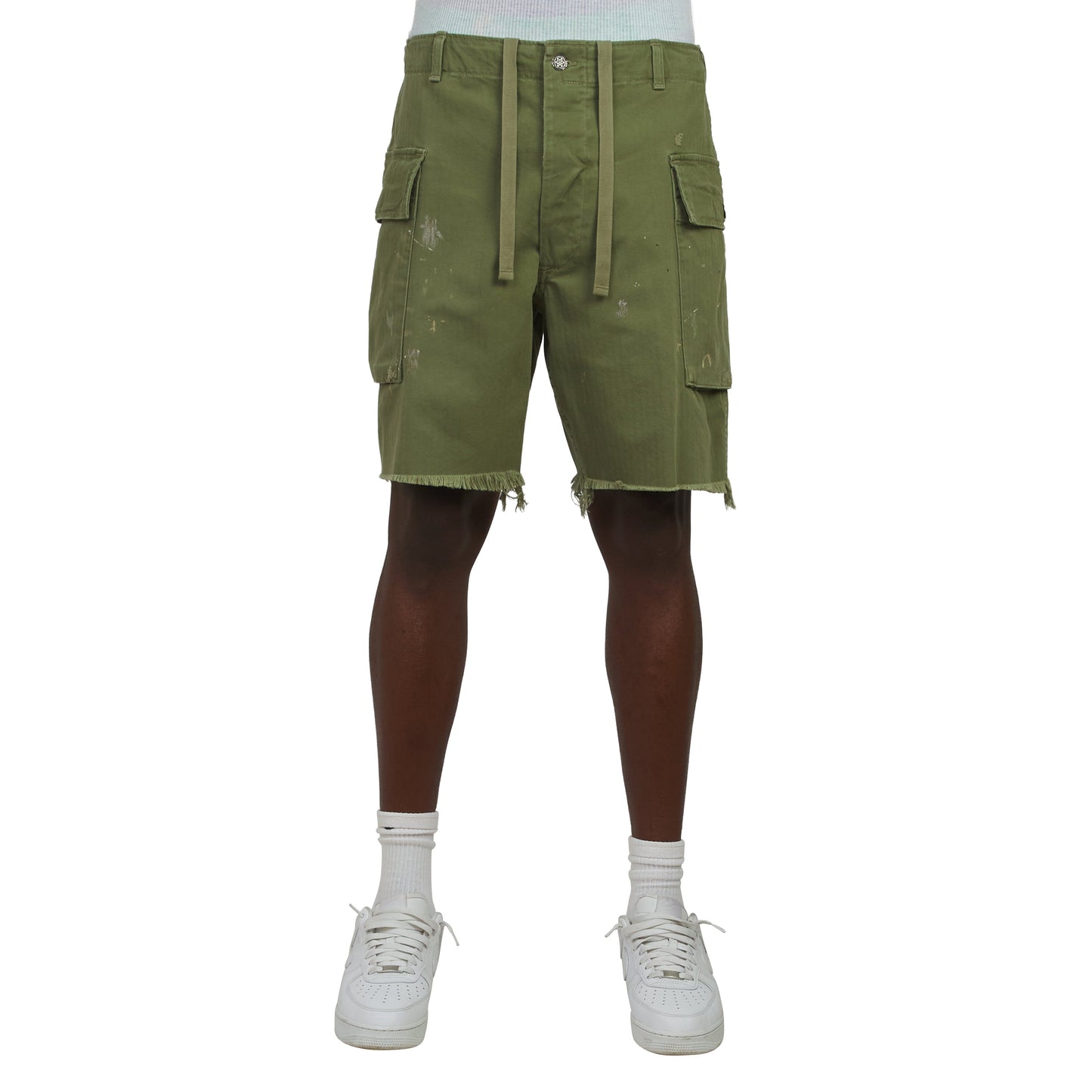 Drawstring Cargo Short | Garden Trail