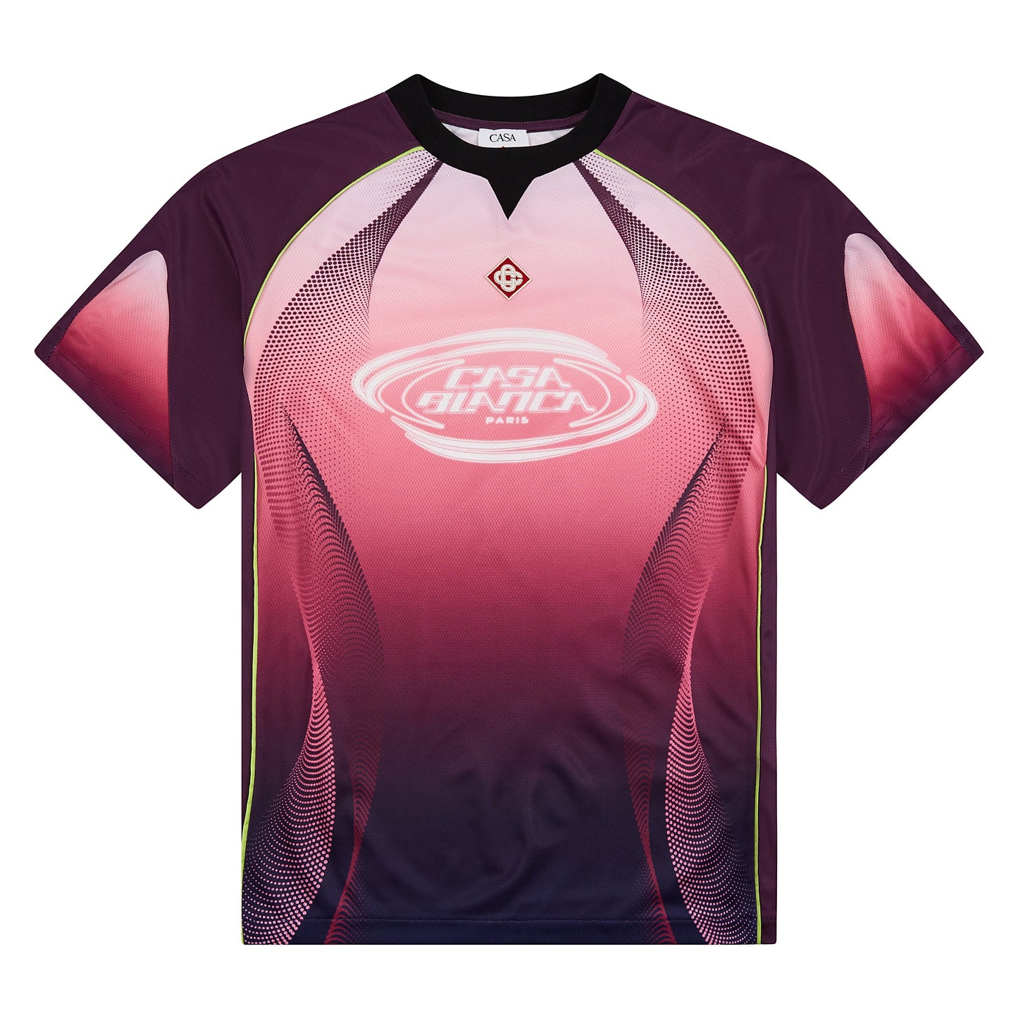 Gradient Football Jersey | Aubergine