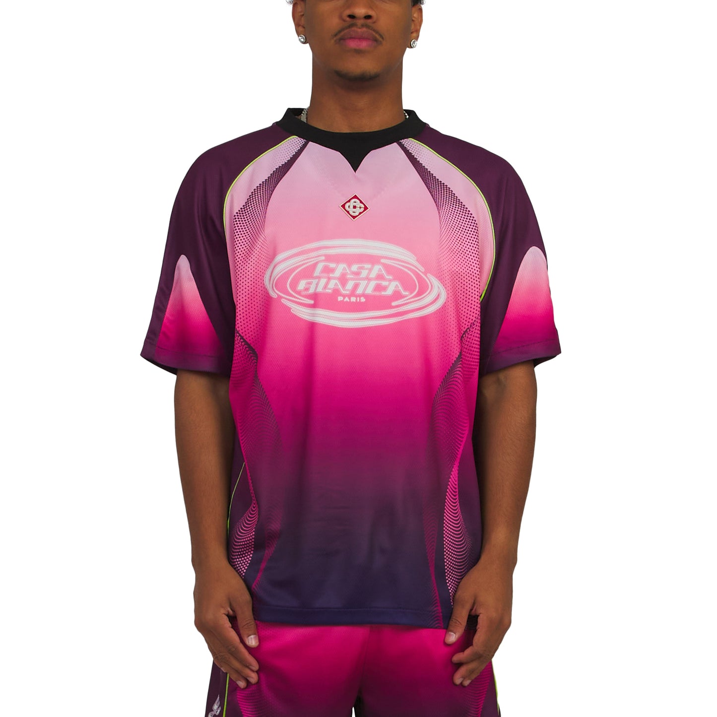 Gradient Football Jersey | Aubergine