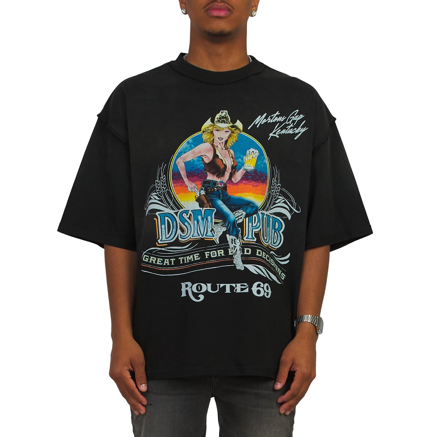 Pub Tee | Vintage Black