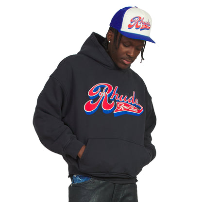 Pit Stop Hoodie | Vintage Black/Red