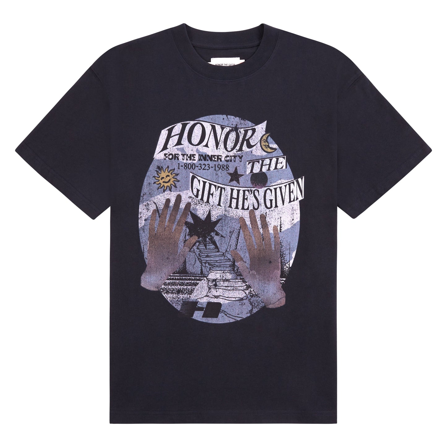 Gift He's Given Tee | Black