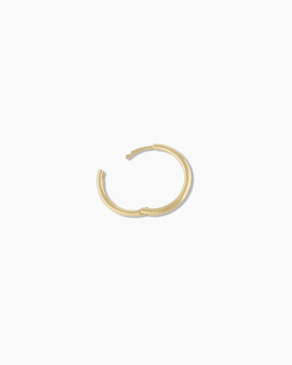 14K Gold Classic Single Huggie