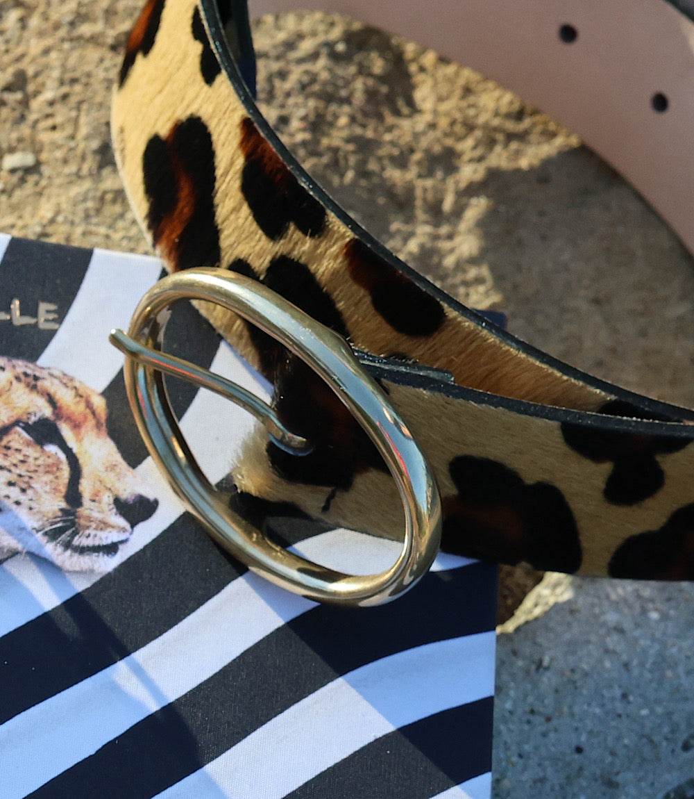 Streets Ahead Leopard Print Belt