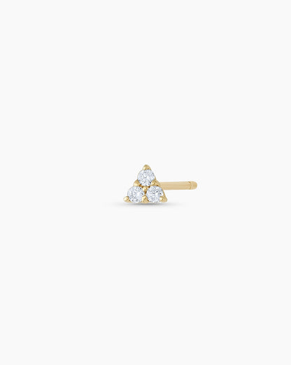 14K Diamond Jolie Single Stud