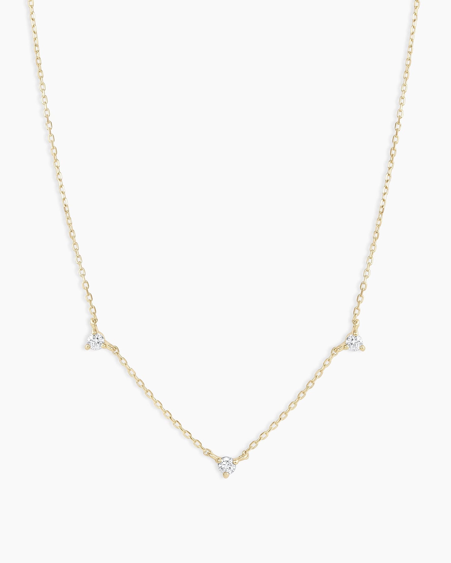 14K Diamond Eve Necklace