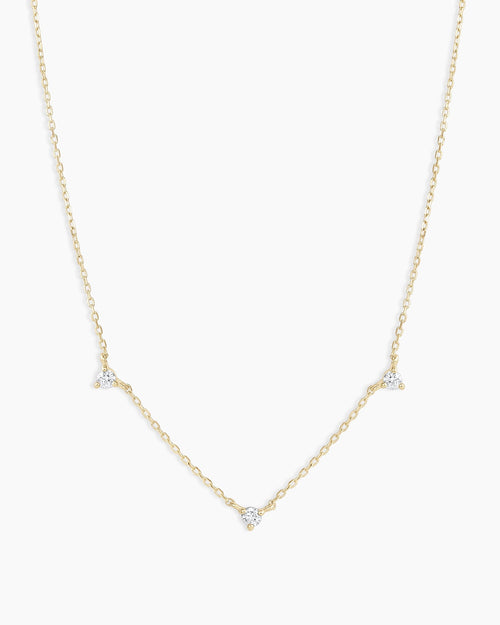 14K Diamond Eve Necklace