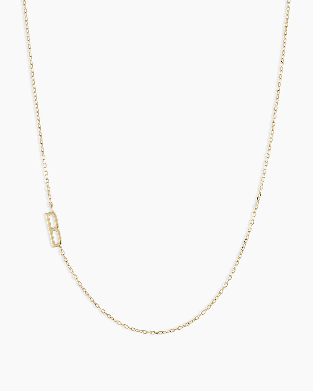 14K Gold Alphabet Necklace