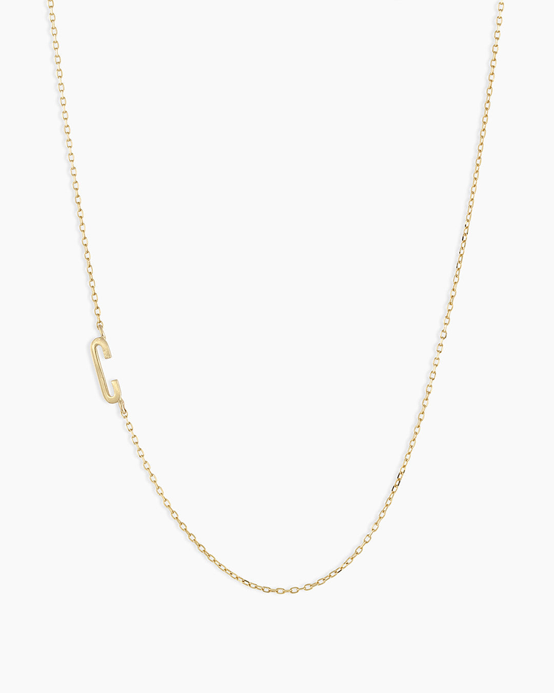 14K Gold Alphabet Necklace