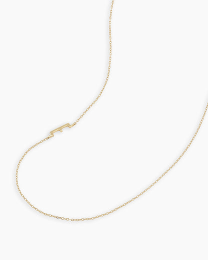 14K Gold Alphabet Necklace