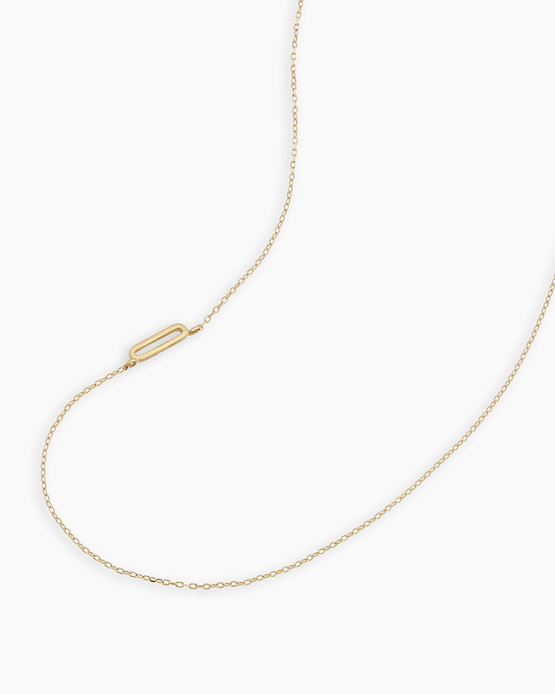14K Gold Alphabet Necklace