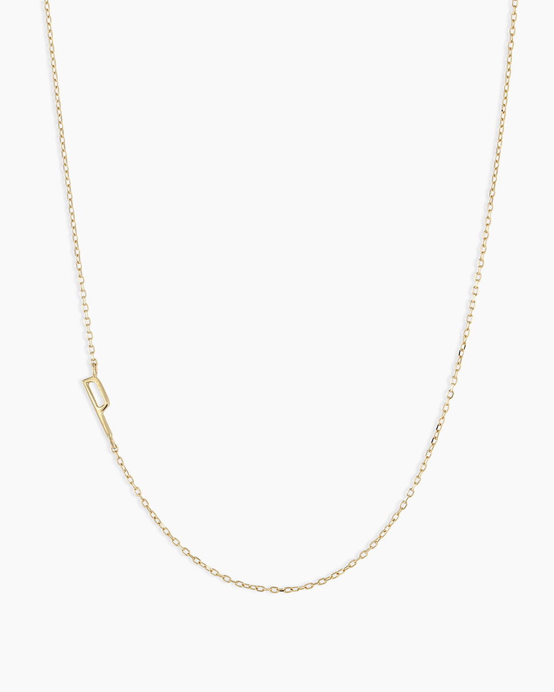 14K Gold Alphabet Necklace