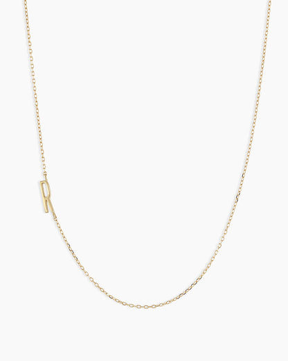 14K Gold Alphabet Necklace