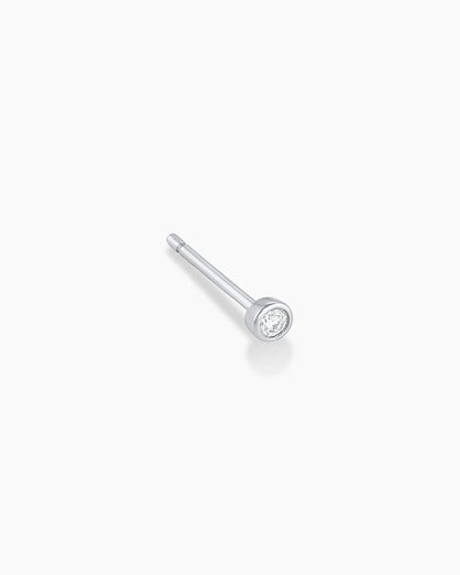 14K Classic Diamond Single Stud