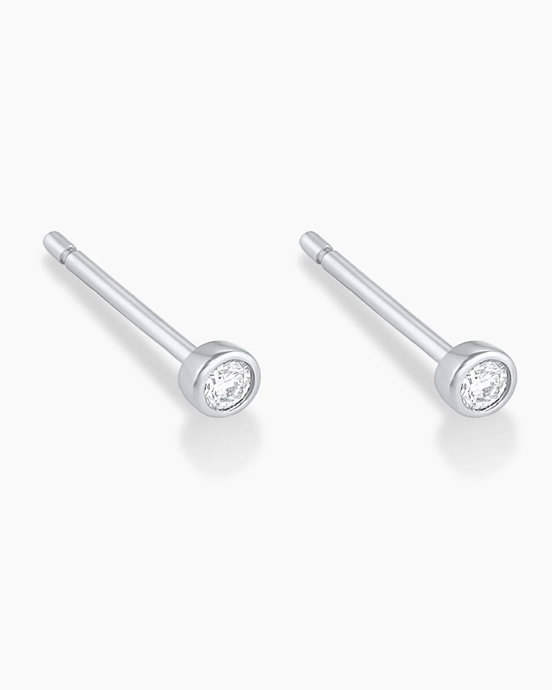 14K Classic Diamond Studs