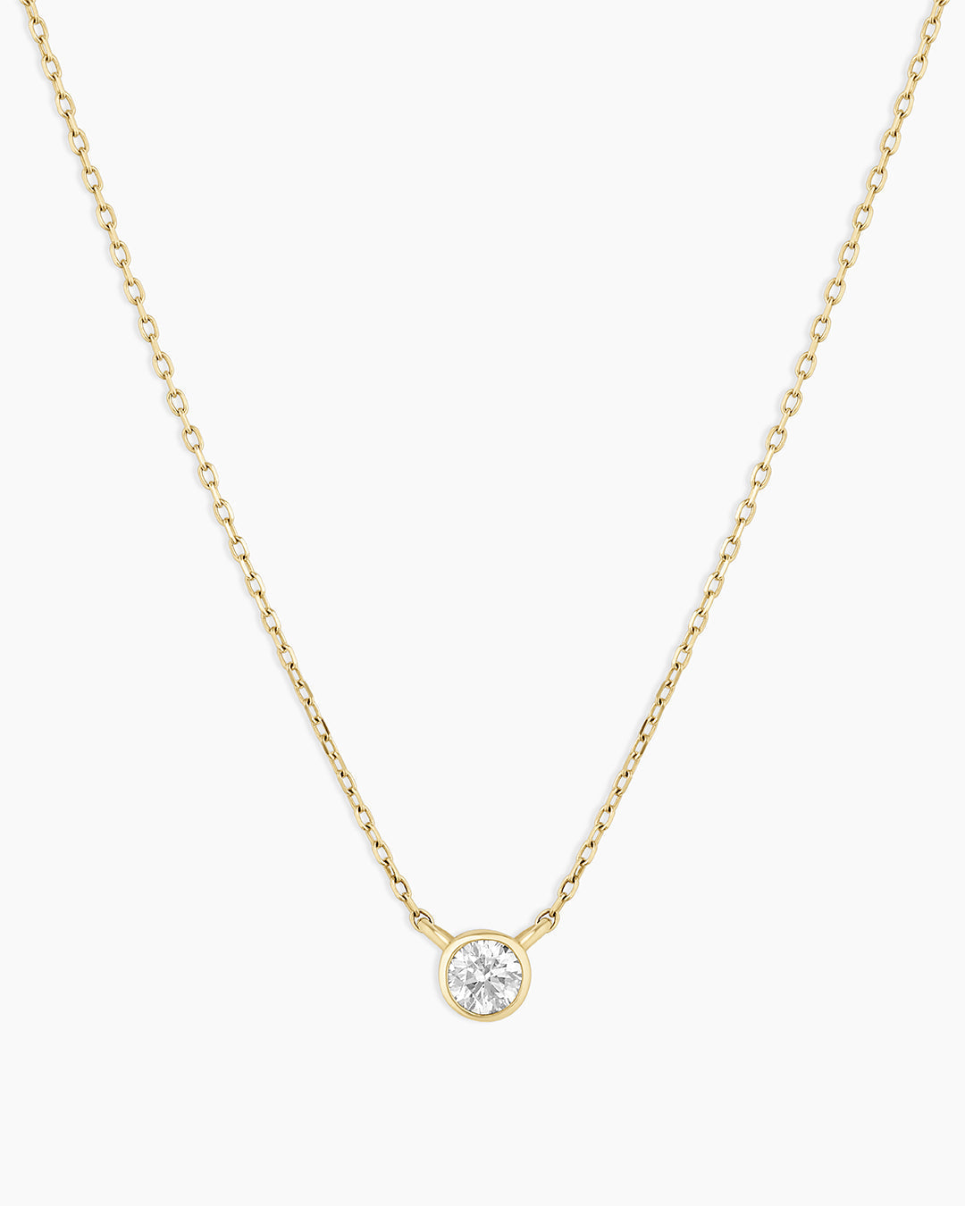 14K Classic Diamond Necklace