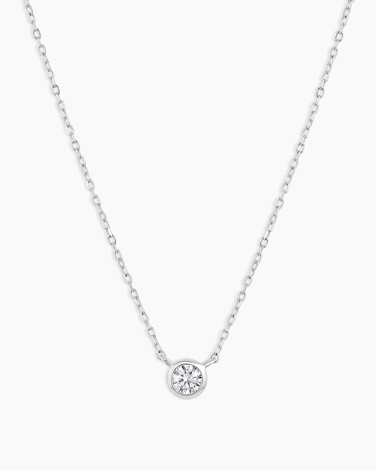 14K Classic Diamond Necklace