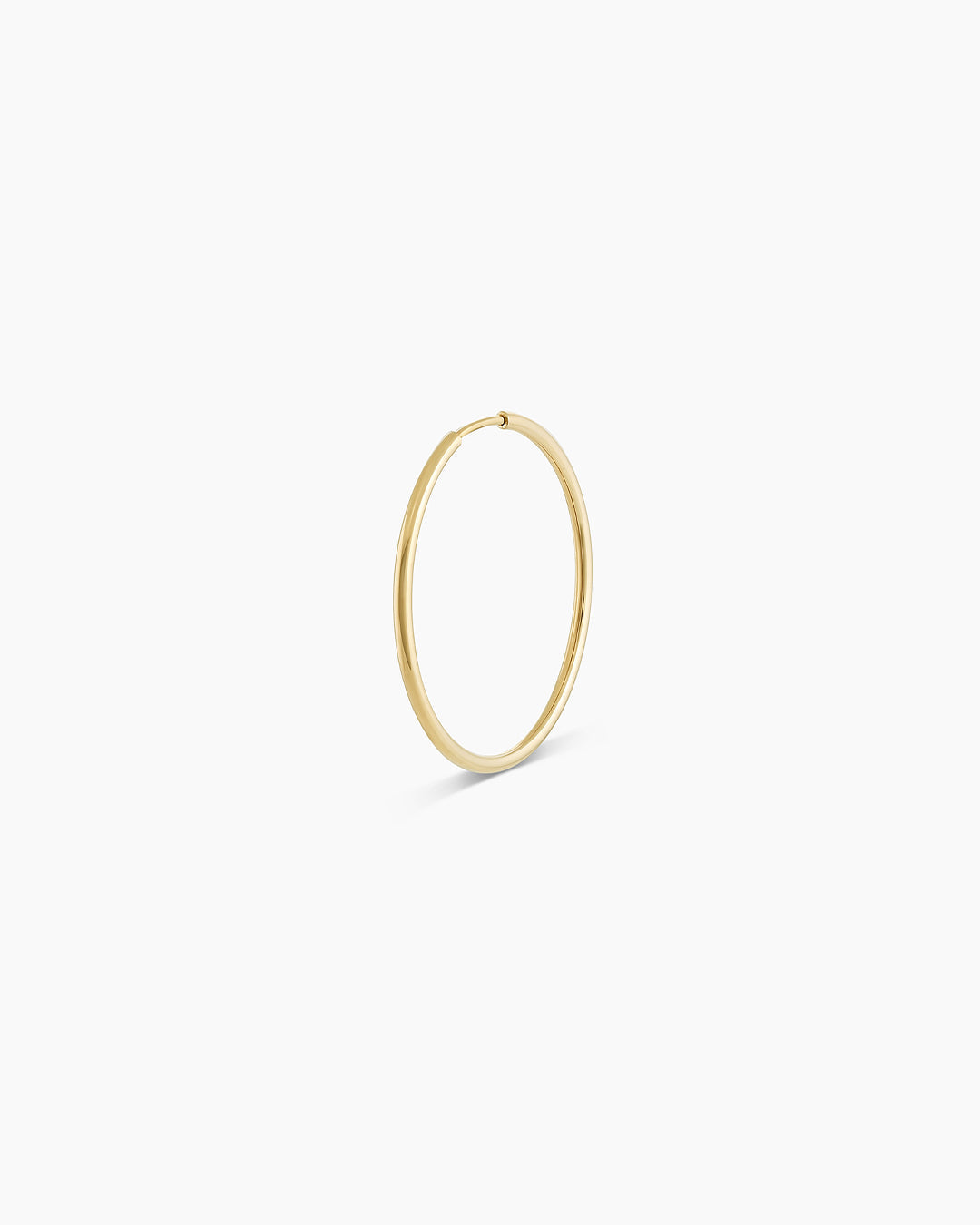 14K Gold Classic Single Hoop
