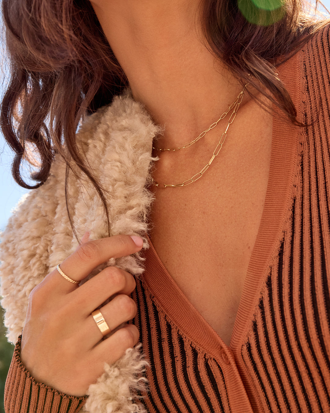 14K Gold Parker Necklace