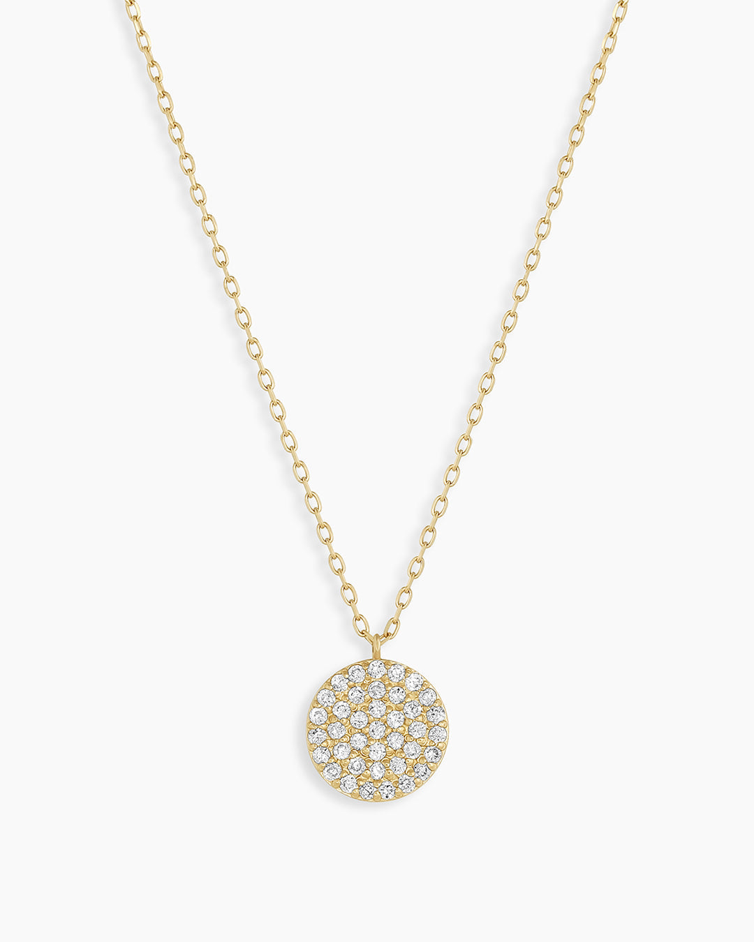 14K Diamond Pavé Necklace