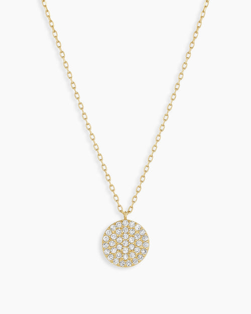 14K Diamond Pavé Necklace