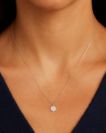 14K Diamond Pavé Necklace