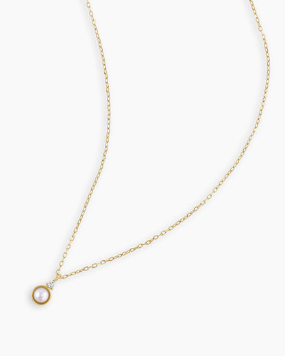 14K Gold Birthstone Necklace