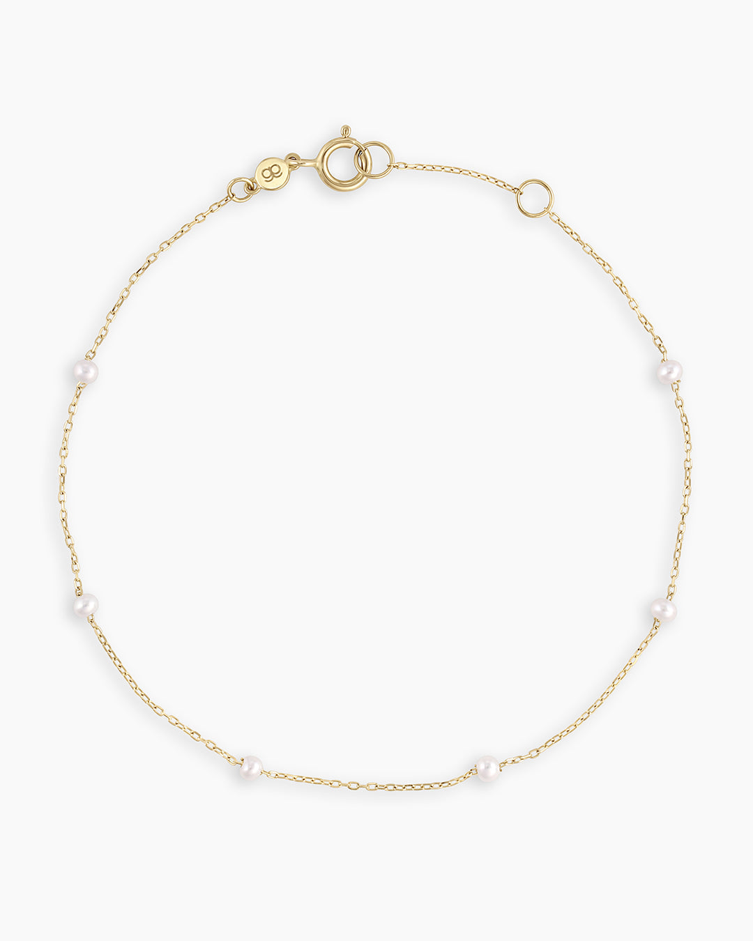 14K Gold Newport Birthstone Bracelet
