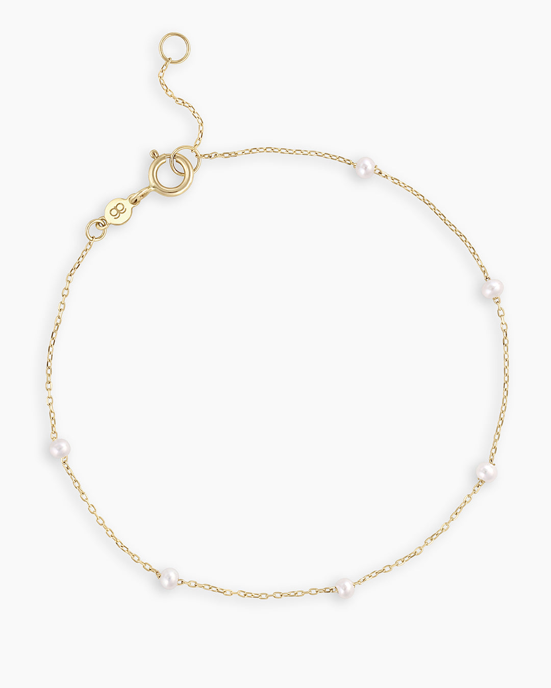 14K Gold Pearl Newport Bracelet