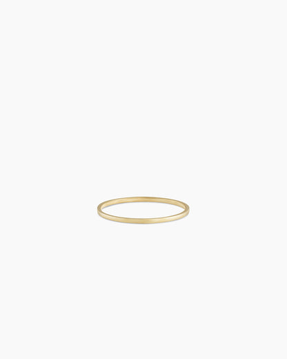 14K Gold Rose Delicate Ring