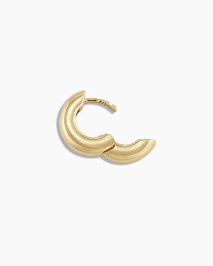 14K Gold Lou Single Huggie