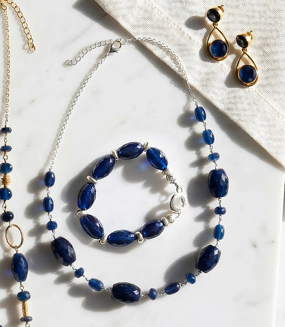 Sapphire Stone Necklace