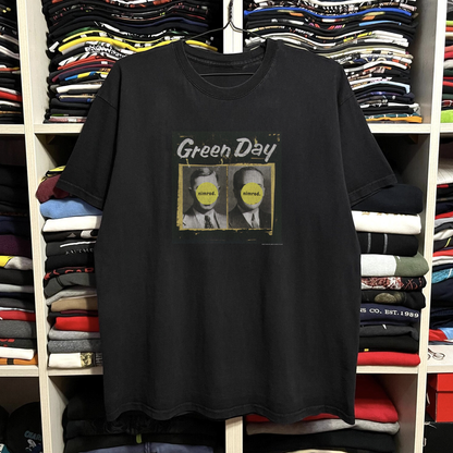1997 Green Day Nimrod Washed Black Tee