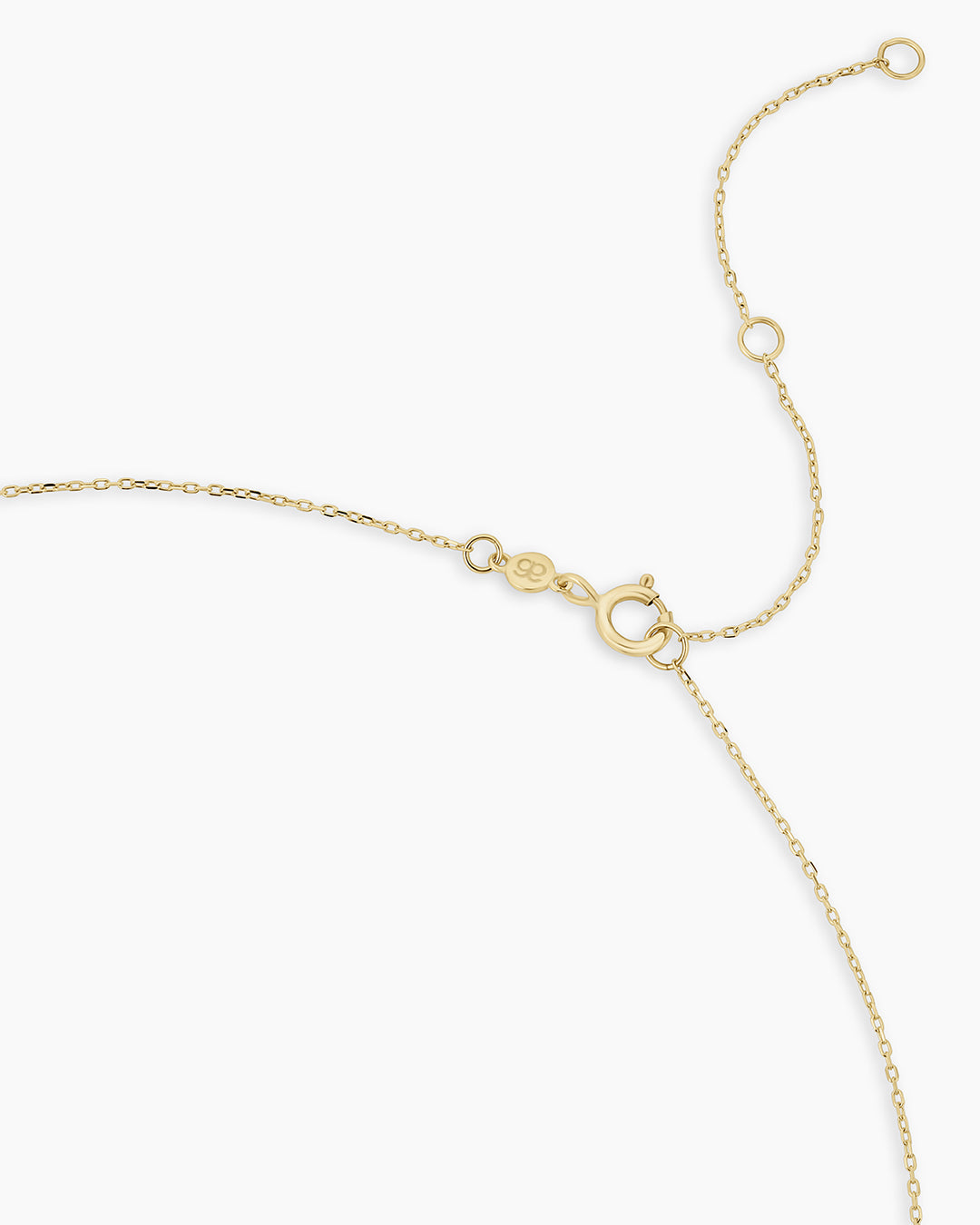 14K Gold Heart Mini Necklace