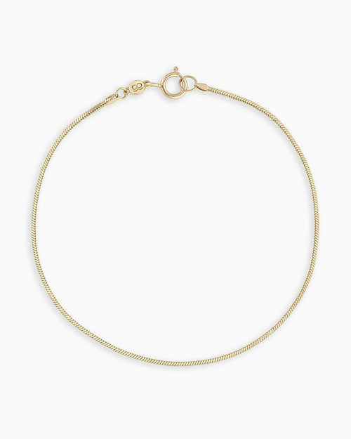 14K Gold Micro Mini Venice Bracelet
