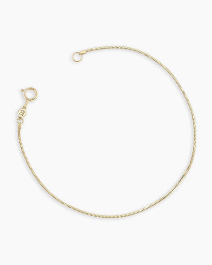 14K Gold Micro Mini Venice Bracelet