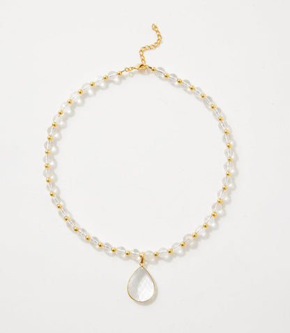 Crystal Pendant Necklace