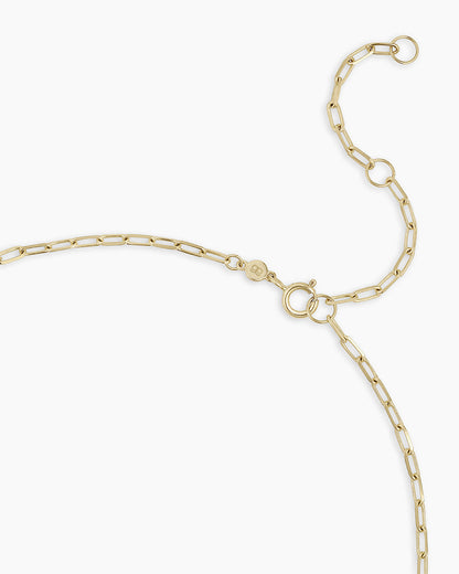 14K Gold Parker Micro Mini Necklace
