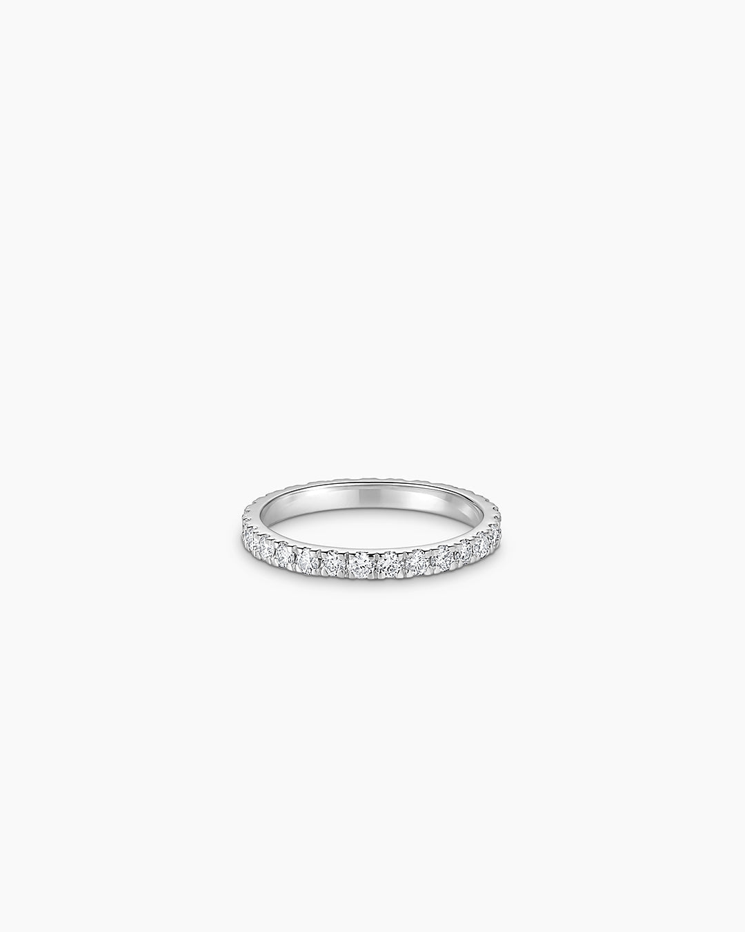 14K Lab Grown Diamond Eternity Ring 2mm