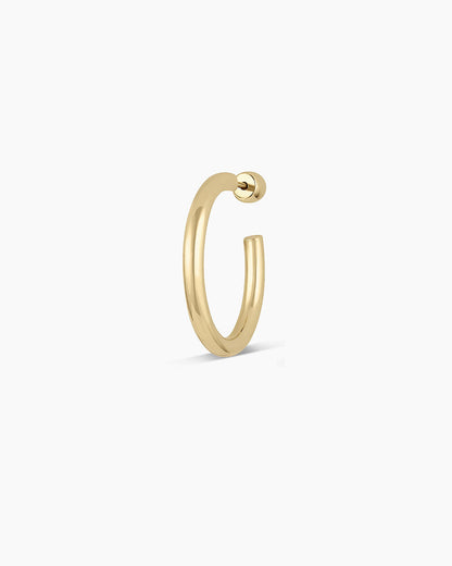 14K Gold Carter Single Hoop