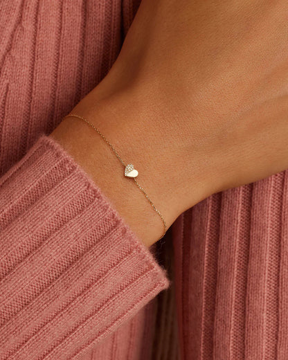 14K Diamond Bond Bracelet