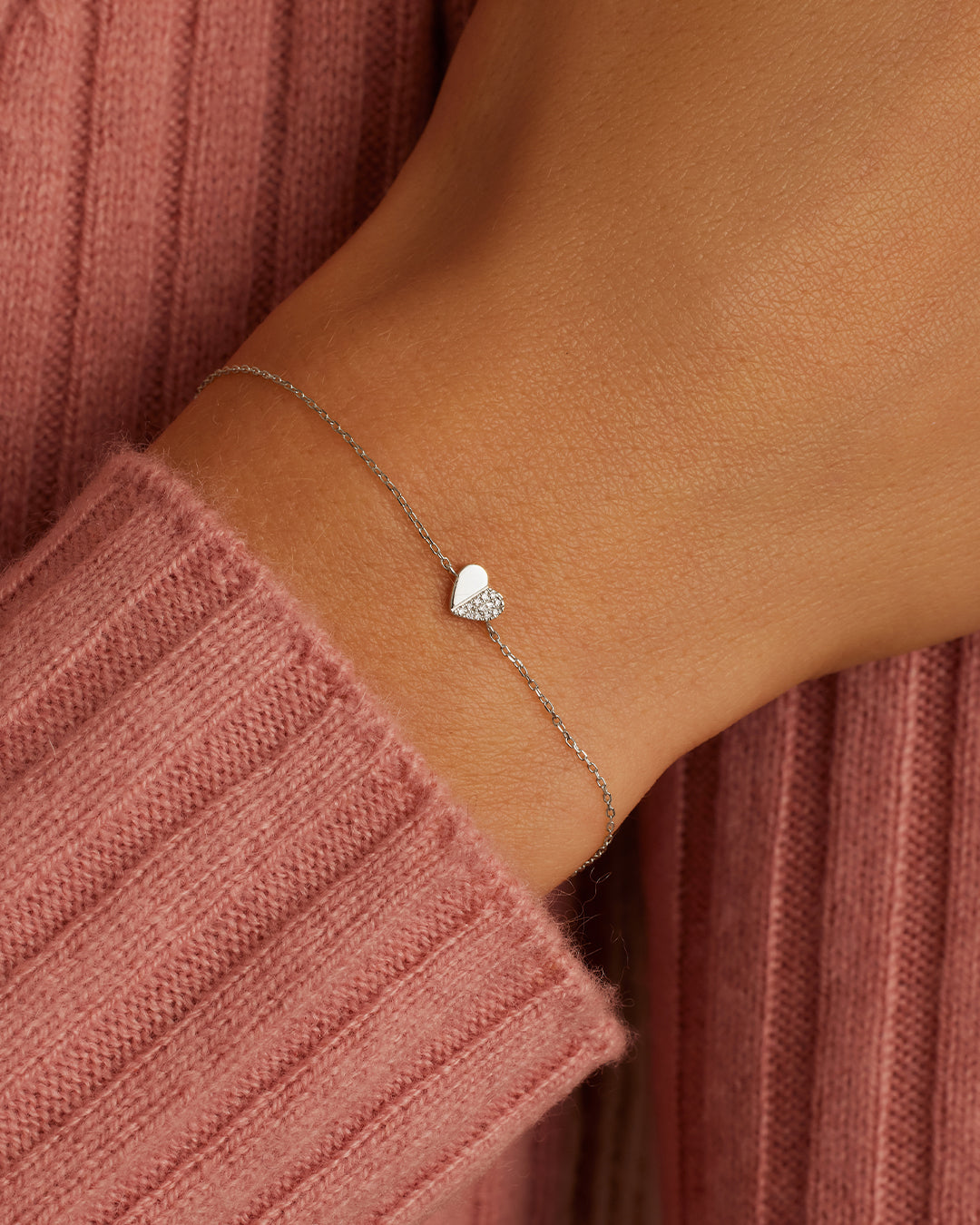14K Diamond Bond Bracelet