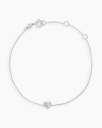 14K Diamond Bond Bracelet