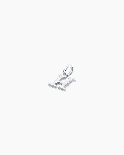 14K Diamond Vintage Alphabet Charm