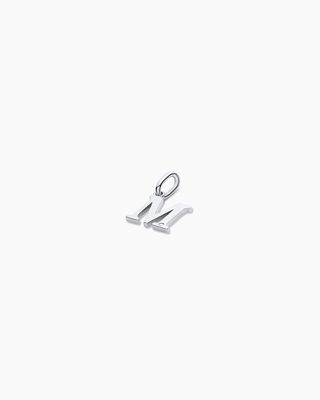 14K Diamond Vintage Alphabet Charm