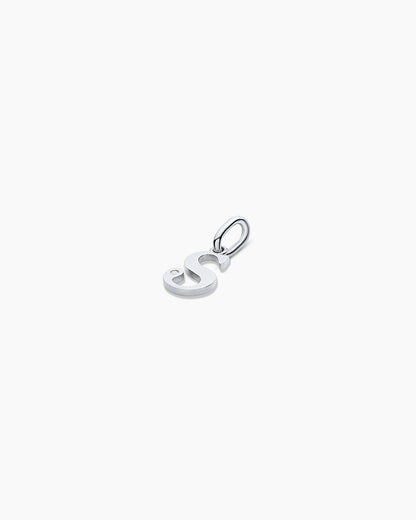 14K Diamond Vintage Alphabet Charm