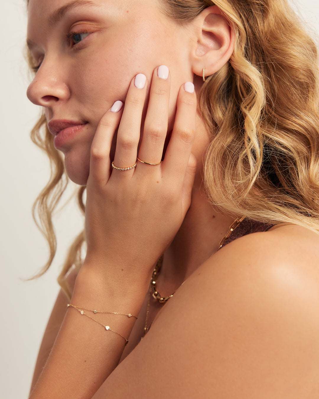 14K Gold Amour Bracelet